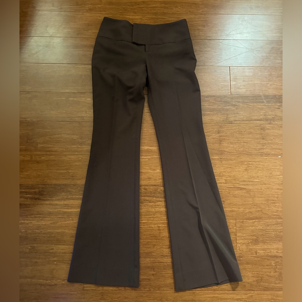 NWOT Alvin Valley Dark Brown Trousers Office Dress Pants Women’s 2